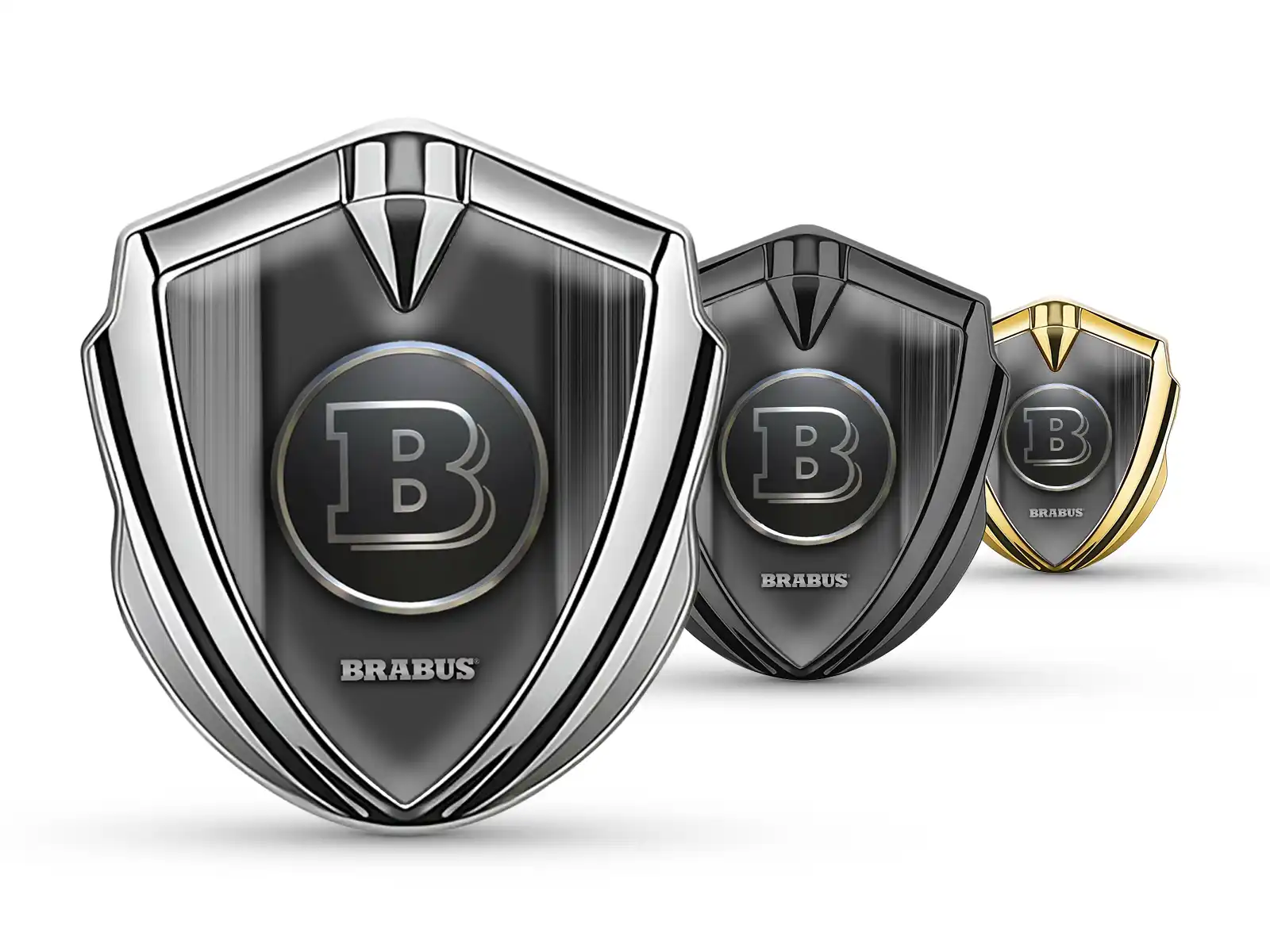 Brabus Badge Autoadesivo Personalizzabile Disegno Forza